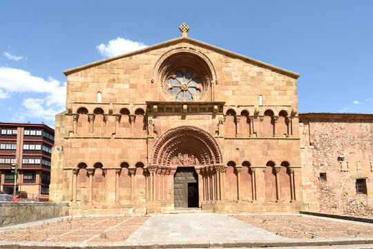 Romanesque church of Santo domingo; Soria; Castile and Le&oacute;n; Spain