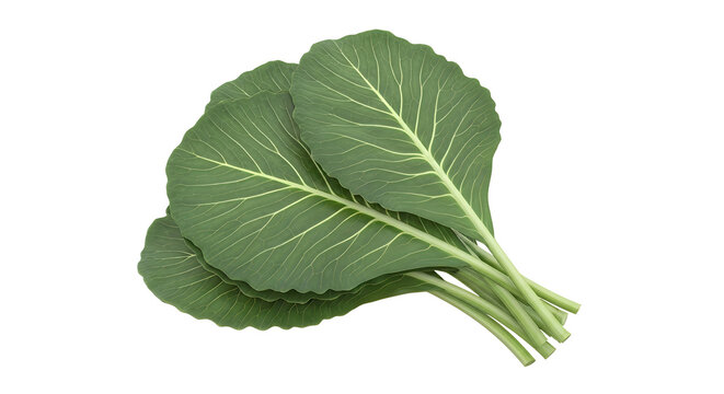 Fresh green kale leaves bunched together for healthy cooking and nutrition