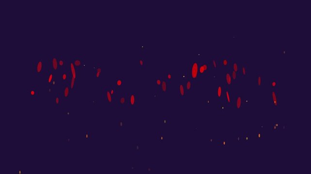 Dynamic glowing drops cascading in dark space with sparkling particles with video captures flowing luminous droplets descending deep cosmic backdrop high energy visual experience (146)