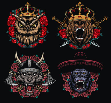 Creative animal art designs