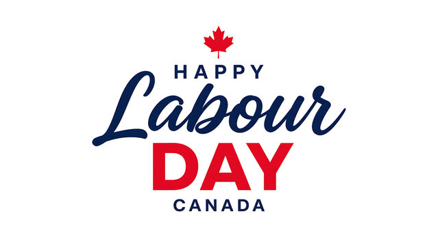 Happy labour day celebration design with canadian flag Canada Labour Day, Labour Day, Labour Day design, Labor Day