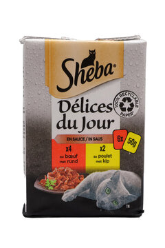 alimentation journali&egrave;re pour chats de Sheba