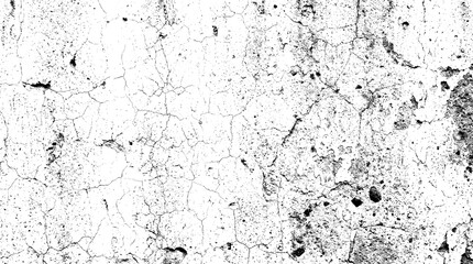 Fototapeta premium Dark cracked concrete texture with weathering and distressed grunge lines for industrial design elements.