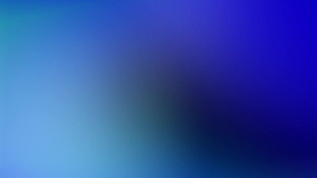 Abstract gradient background with smooth blue color tones and dark transitions. Digital backdrop for web design, slide presentations, and presentation templates. Modern aesthetic looped video.