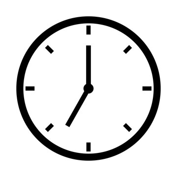 vector clock icon vector PNG transparant background