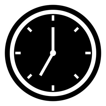 vector clock icon vector PNG transparant background