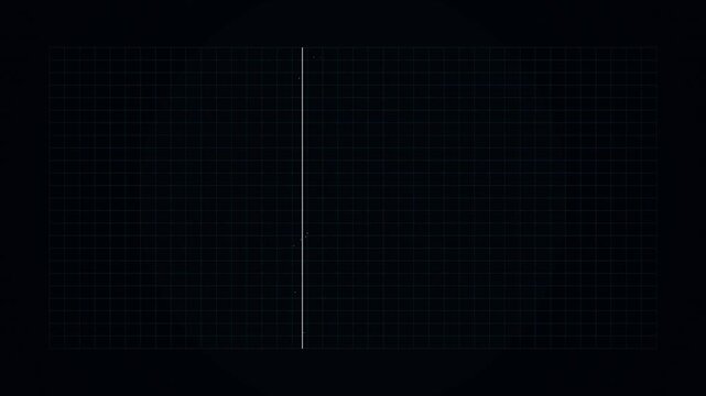 Abstract digital grid background with glowing particles on a dark screen