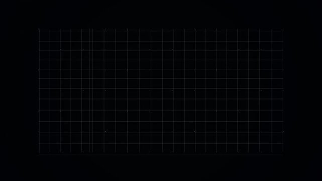 Abstract digital grid background with glowing lines