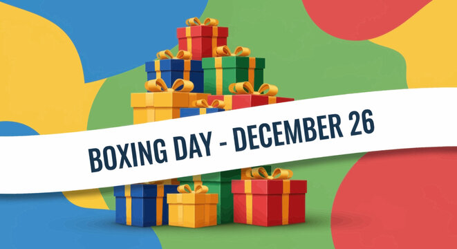 Boxing day december 26 holiday shopping event