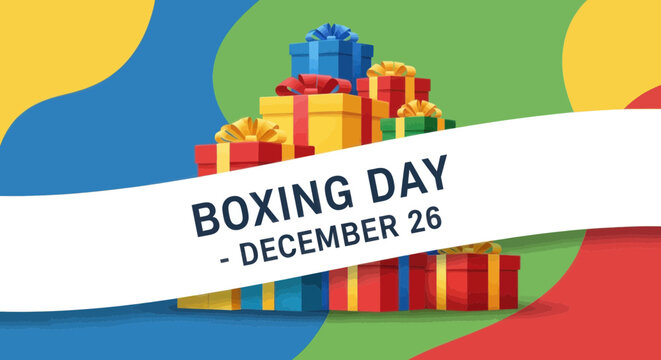 Boxing day december 26 sale promotion