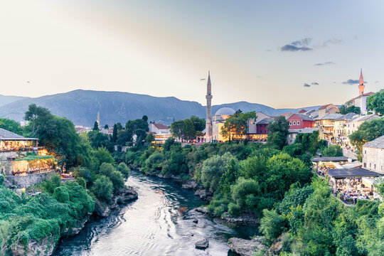 Mostar Sunset