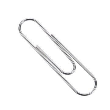 Metal paperclip