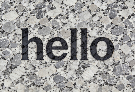 Vibrant pop art design featuring bold halftone textures and the word &ldquo;hello,&rdquo; blending playful graphic style with modern visual impact suitable for diverse creative uses
