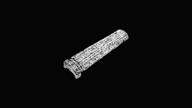 Sketch guqin icon animation - smooth progressive reveal