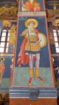 Interior of Orthodox church
