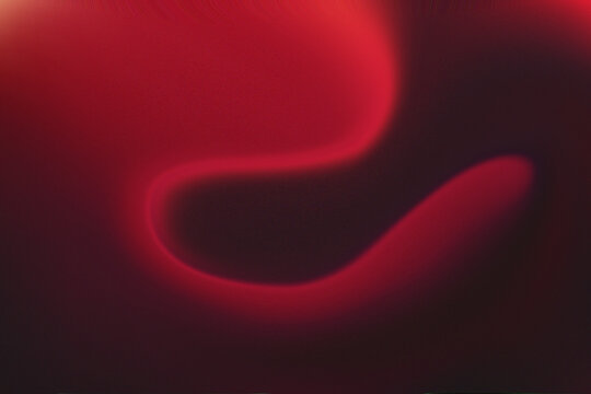 Abstract red light wave background with soft glowing curves and dark moody atmosphere.