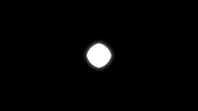 Blinking sparkling twinkling stars doodle cartoon animation, Single shining light colors, Magic light effect trail magic sparkling effects on black screen background. 4K