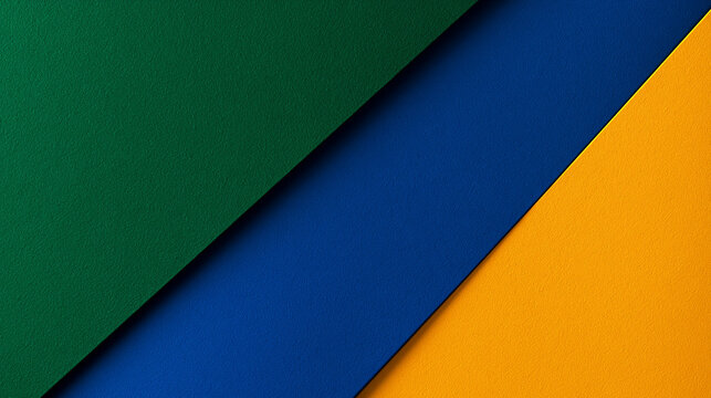 Abstract Geometric Background with Diagonal Colorful Paper Layers