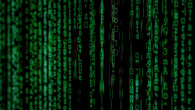 binary code background