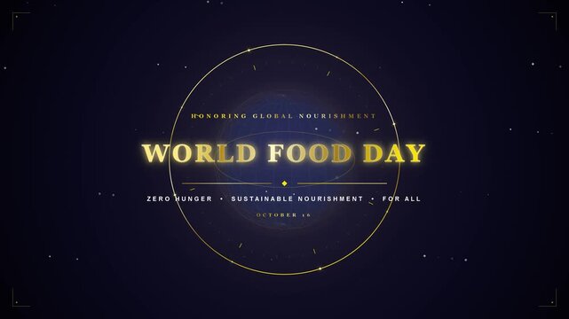 World Food Day Global Harmony Concept