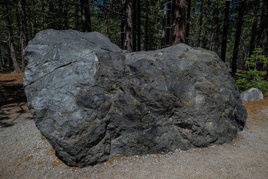 Hot Rock in the Lassen Volcanic National Park, California