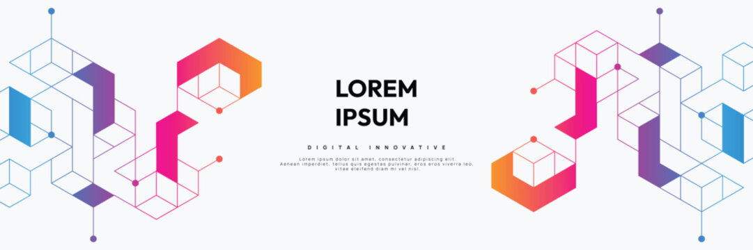 Graphic design element and abstract geometric background.	