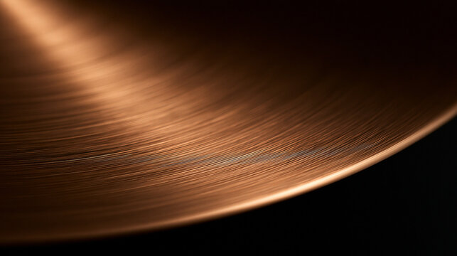 Close-Up of Bronze Drum Cymbal with Textured Surface