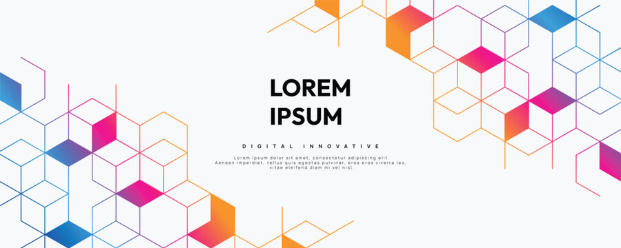 Graphic design element and abstract geometric background.	