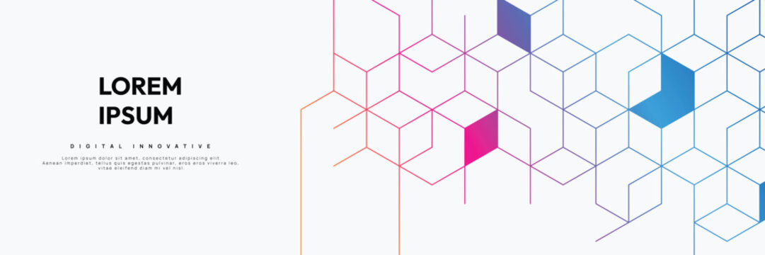Graphic design element and abstract geometric background.	