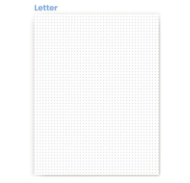Cross Grid Paper displays dark plus marks arranged in even rows across white field. Ideal for planner inserts, bullet journals, technical layouts, coordinate practice, vector assets