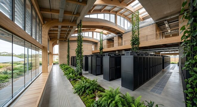 a sustainable AI data center