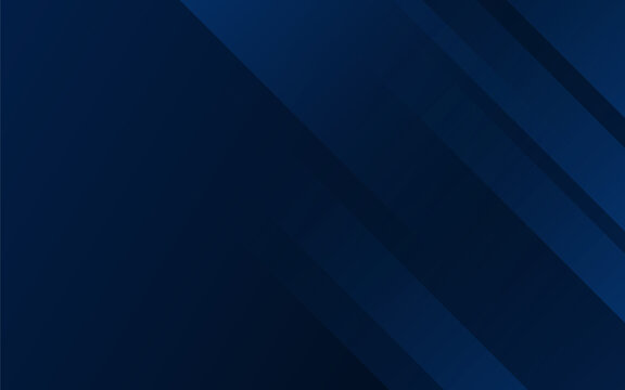 Abstract Dark Blue Geometric Background with Overlapping Diagonal Planes and Minimalist Modern Corporate Design