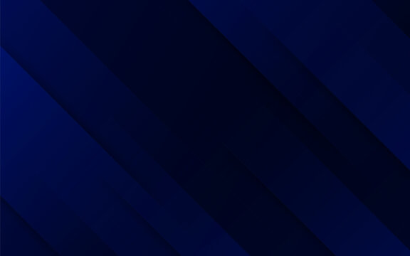Dark Navy Blue Abstract Geometric Diagonal Lines Vector Background for Modern Technology Presentation Banner