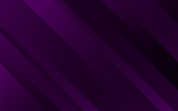 Dark Purple Abstract Diagonal Stripes Background with Elegant Modern Gradient Vector Illustration