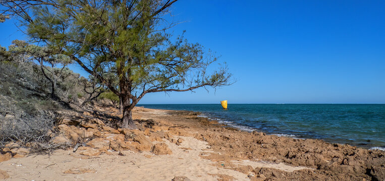 View from Coastal Southwestern Madagascar across the Mozambique Channel