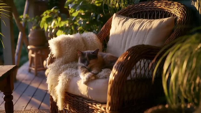 Summer hot vibe lifestyle. A vivid outdoor scene captured during the golden hour, bathed in the warm glow of the setting sun.