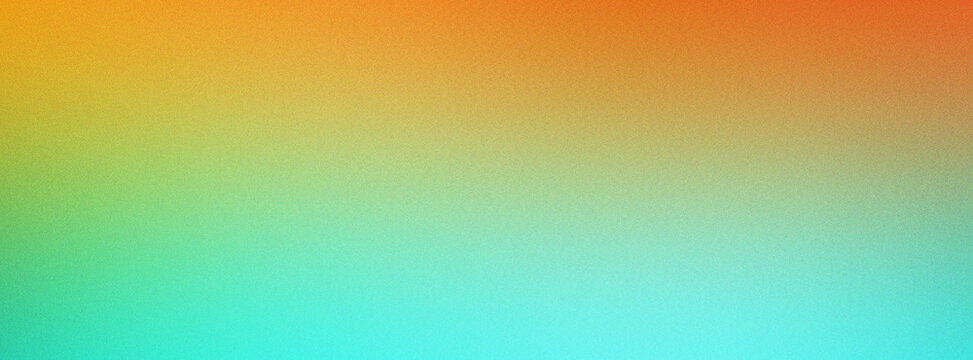 Warm color gradient transition from yellow to orange and turquoise creating a soothing abstract background