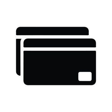 Two stacked credit cards payment method icon