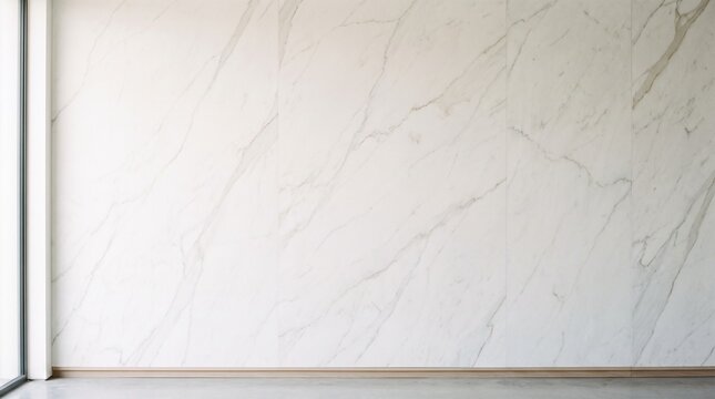 Modern white marble wall texture background