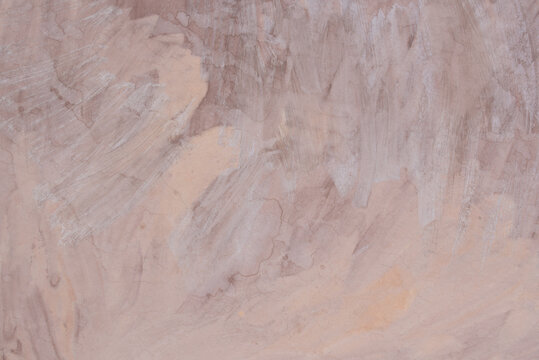 brown watercolor background painted on paper texture