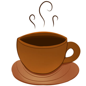 cup of hot coffee