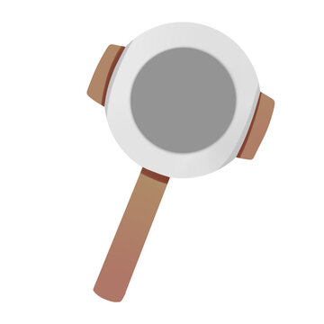 coffee grinder white background