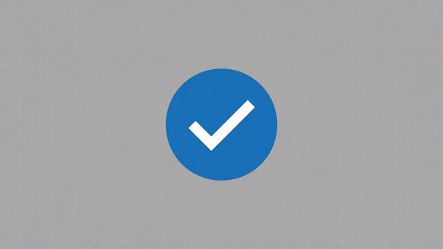Smooth Loading Spinner Morphs Into Checkmark For Completed Process Status.
