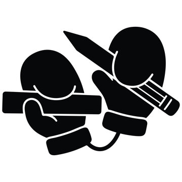 School Supplies Bundle Silhouette