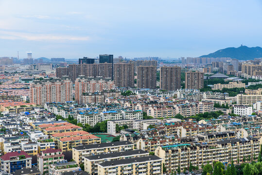 Cityscape of Hangzhou, Zhejiang, China