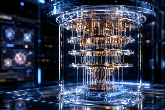 Futuristic Quantum Computer for Advanced Computing Technology