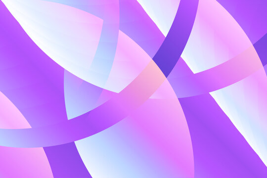 Abstract purple pink gradient wave background vector overlapping geometric light lines elegant luxury banner poster wallpaper cover graphics design soft neon smooth modern fluid digital art layout