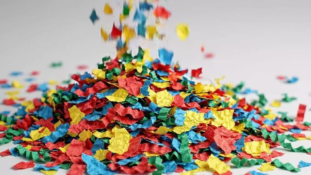 Colorful Confetti Burst