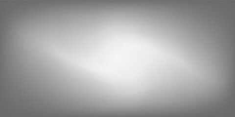 Naklejka premium Silver foil background with metal mirror texture. Chrome gradient surface with light gloss. Vector aluminum grey sheet with reflection. Platinum and titanium abstract cold bg