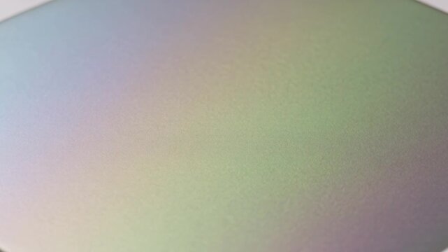 Iridescent Titanium Anodized Metal Surface with Rainbow Oxide Colors and Shifting Hues